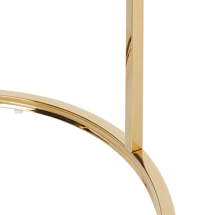 Beliani - GRANGE - Salontafel set - Goud - Gehard glas