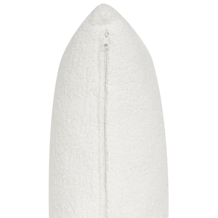 Beliani-SVANSELE-Driezitsbank-Gebroken wit-Rechtszijdig-Bouclé