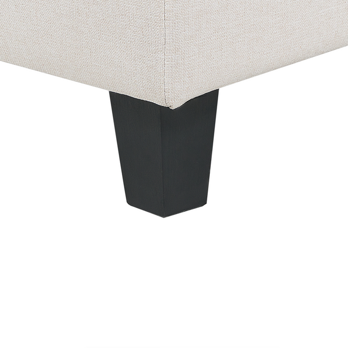Beliani - UNSTAD - Hoekstuk - Lichtbeige - Polyester