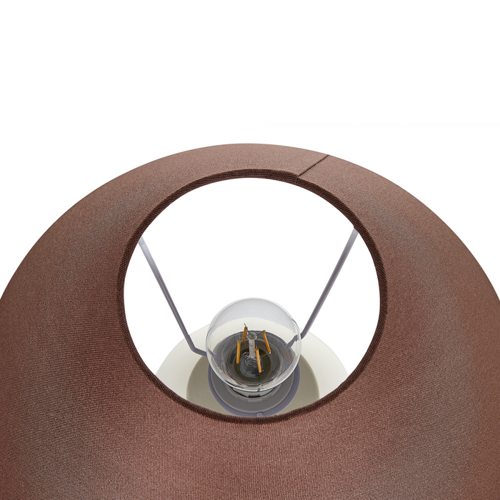 Beliani - RODEIRO - Tafellamp - Lichtbeige - Keramiek