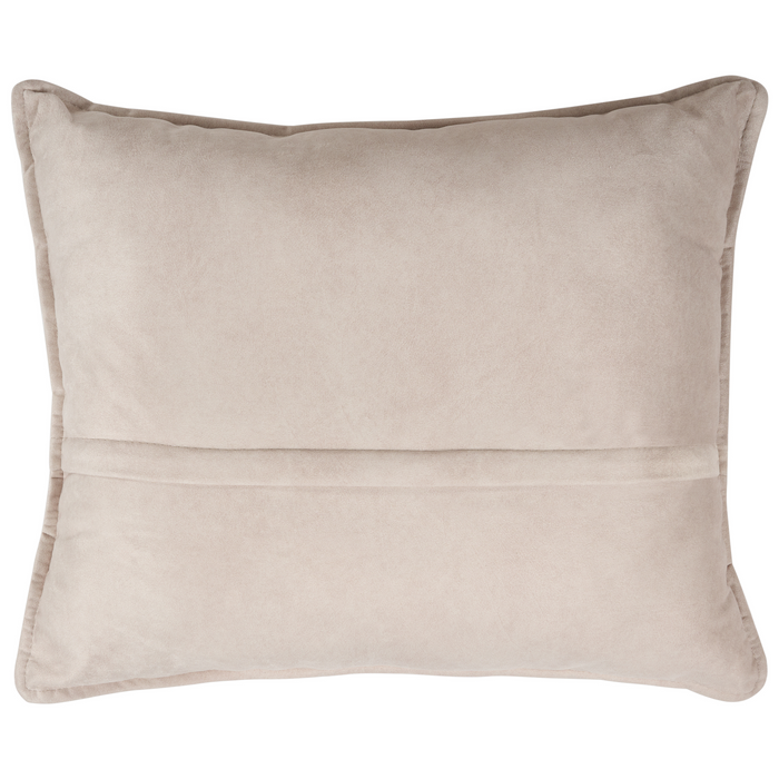 Beliani - VALLANES - Slaapbank met opbergruimte - Lichtbeige - Fluweel