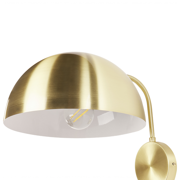 Beliani - WAMPU - Wandlamp - Goud - Metaal
