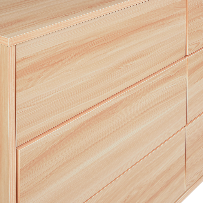 Beliani - SHARPE - Dressoir - Lichthout - Spaanplaat