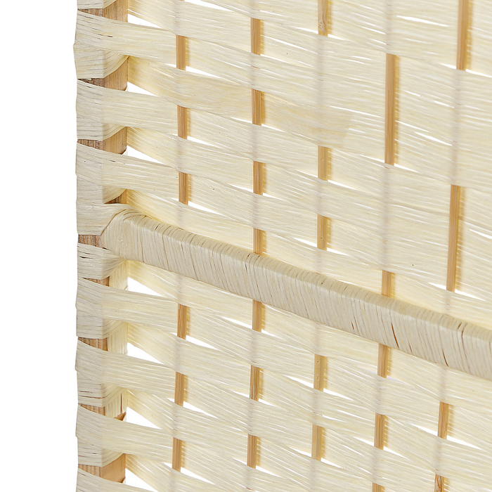 Beliani - LAPPAGO - Kamerscherm - Lichtbeige - Hout