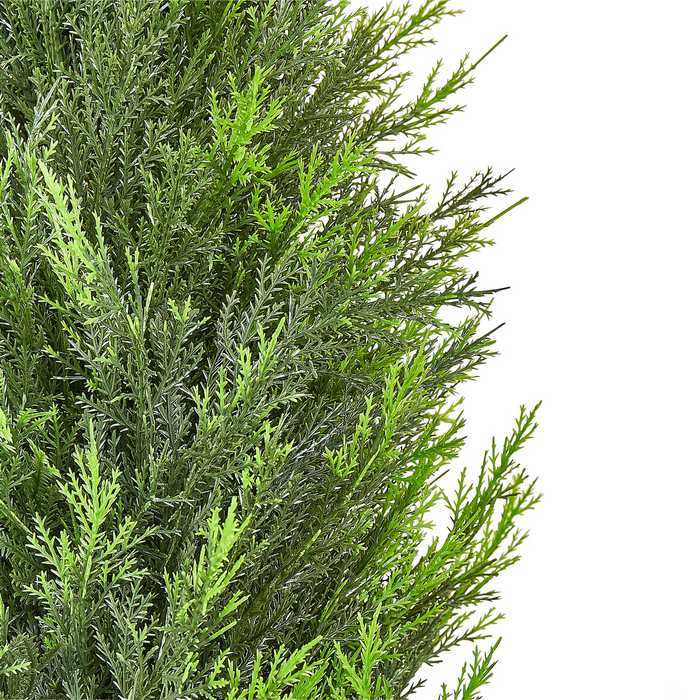 Beliani - CEDAR TREE - Kunstplant - Groen - 120 cm - Synthetisch