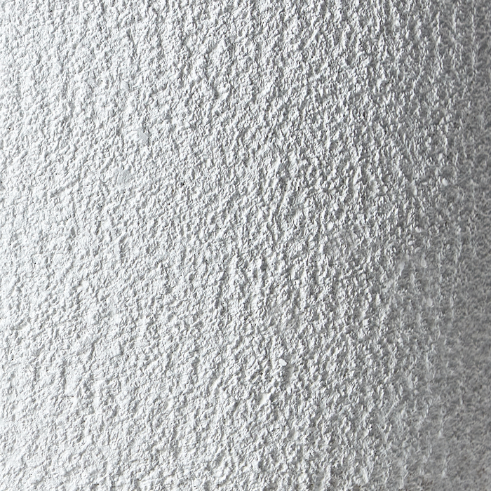 Beliani - KANNIA - Bloempot - Wit - 55 cm - Klei-vezelmengsel