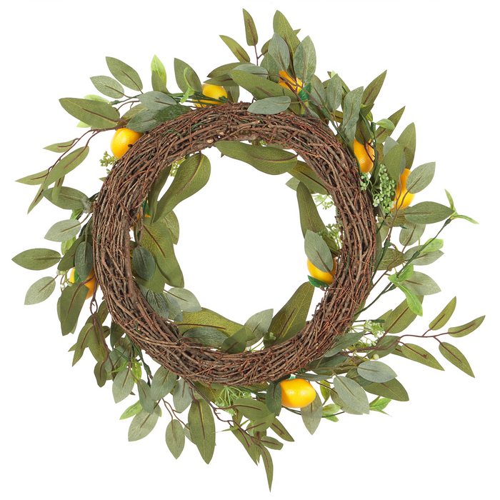 Beliani - LENRUN - Krans - Groen - 50 cm - Polyester