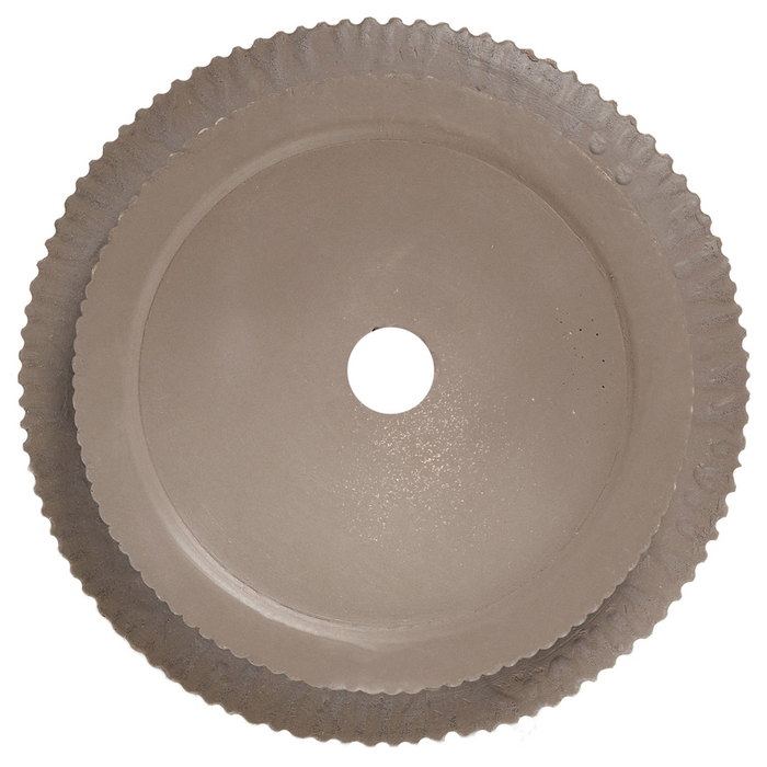 Beliani - DARIA - Bloempot - Taupe - 30 cm - Kleivezels