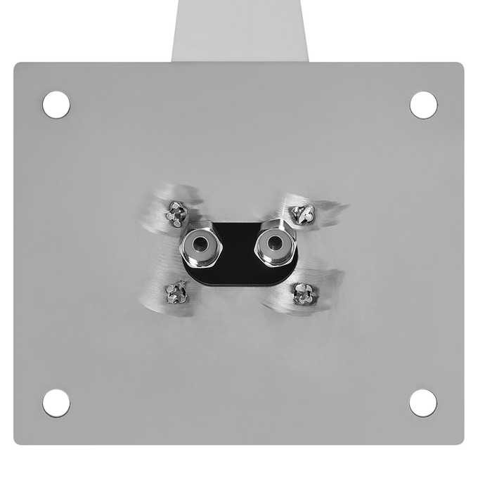 Beliani - OLZAI - Buitendouche - Zilver - PVC