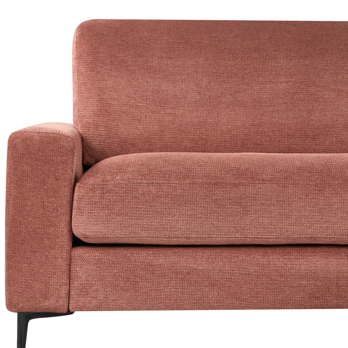 Beliani - MALOY - Hoekbank - Rood - Linkszijdig - Polyester
