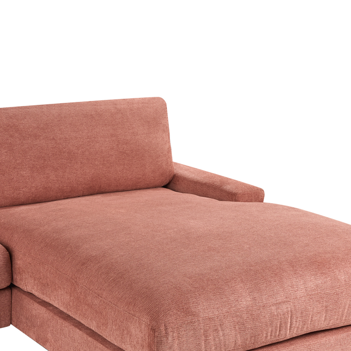 Beliani - MALOY - Hoekbank - Rood - Linkszijdig - Polyester