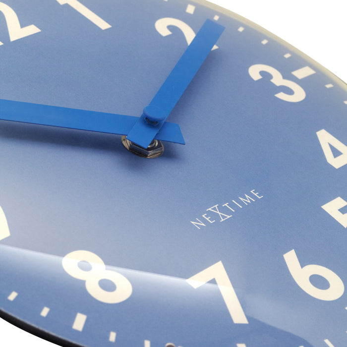 NeXtime - Tafel|Wandklok 20cm-Koepelvormig Glas
