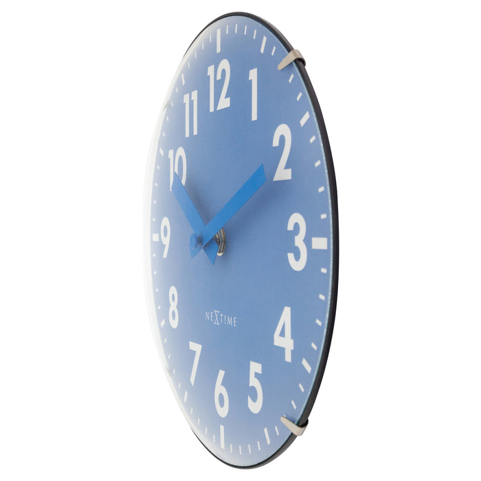 NeXtime - Tafel|Wandklok 20cm-Koepelvormig Glas