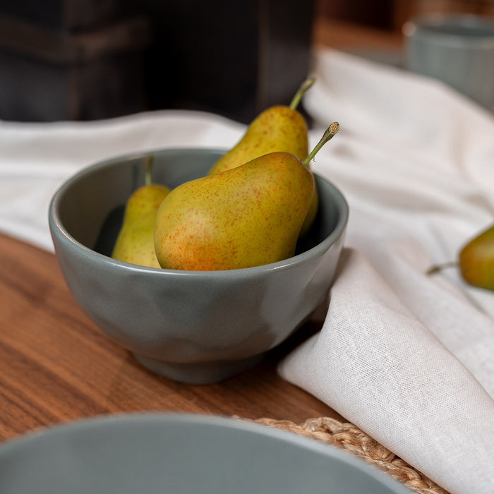 Kare Design Organic Kommen groen 4st