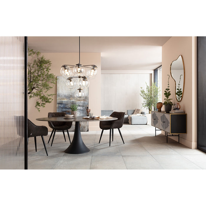 Kare Design Lasmina Hanglamp zwart