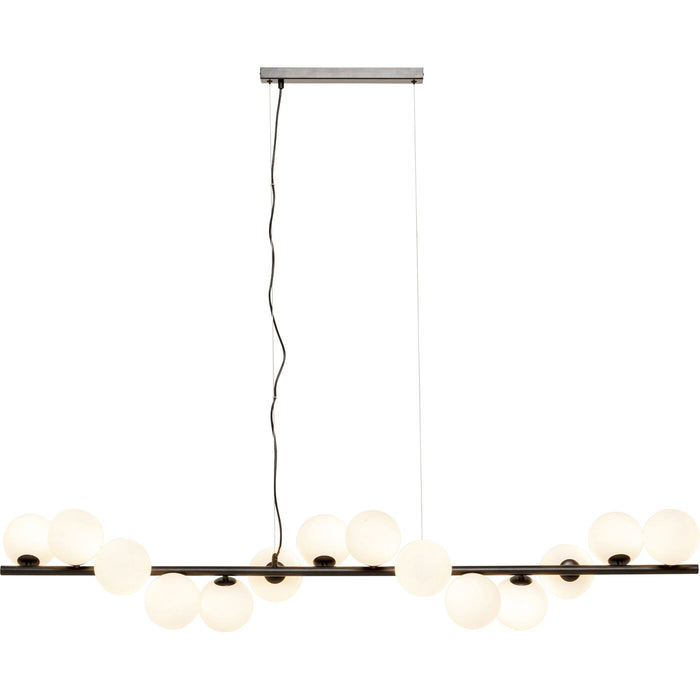 Hanglamp Scala Balls 150cm zwart en wit Kare Design