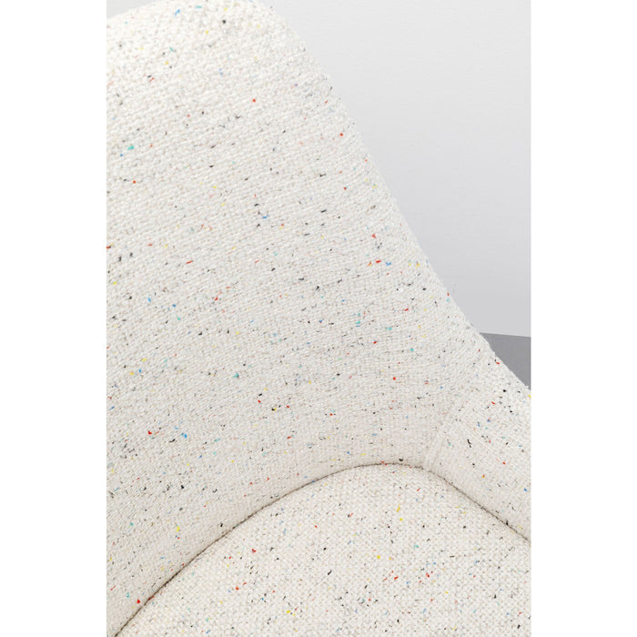 Stoel East Side Melange creme Kare Design