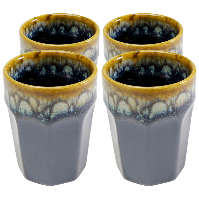 Kare Design Lio Espressokopje blauw 4st