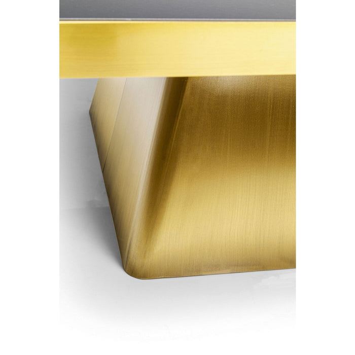 Kare Design Miler Salontafel goud en zwart 80x80cm