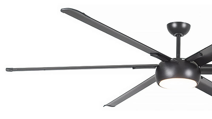 Freelight Plafondventilator Ventisei XXL Zwart Ø 213cm Led 24Watt