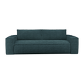 Express slaapbank dunlopillo blauw fluweel 160cm