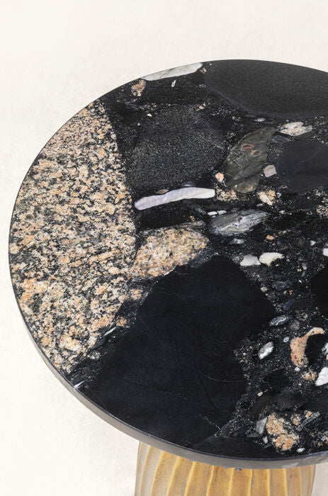 Kare Design Masha Bijzettafel - Aluminium