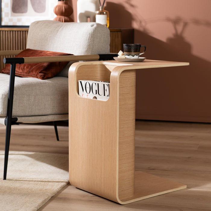Bronx71 Scandinavische bijzettafel|salontafel Isla 60x35x45 naturel