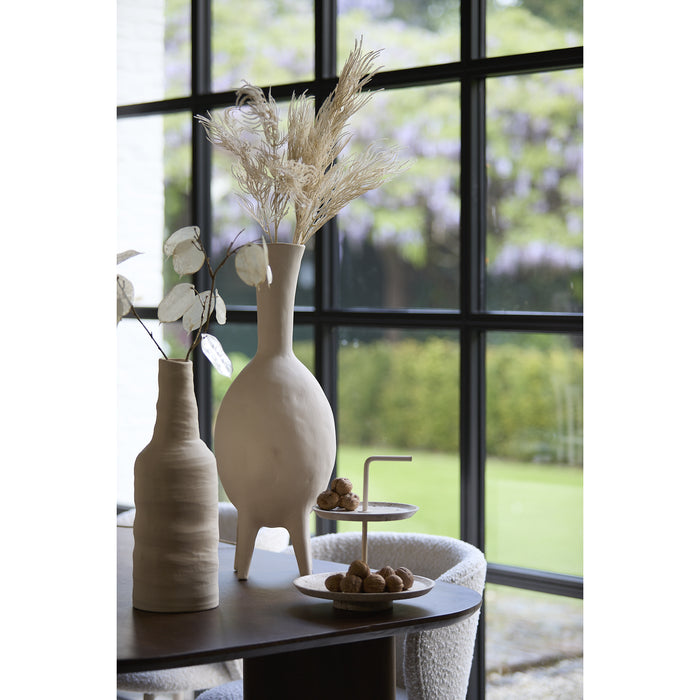 Light & Living Light&living Vaas deco 23x20x62,5 cm NUGINA mat crème