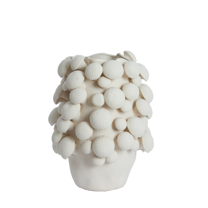 Light & Living Light&living Vaas deco Ø33,5x46 cm PLENTZIA mat crème