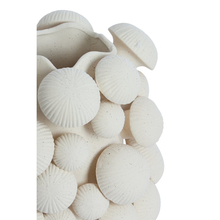 Light & Living Light&living Vaas deco Ø33,5x46 cm PLENTZIA mat crème