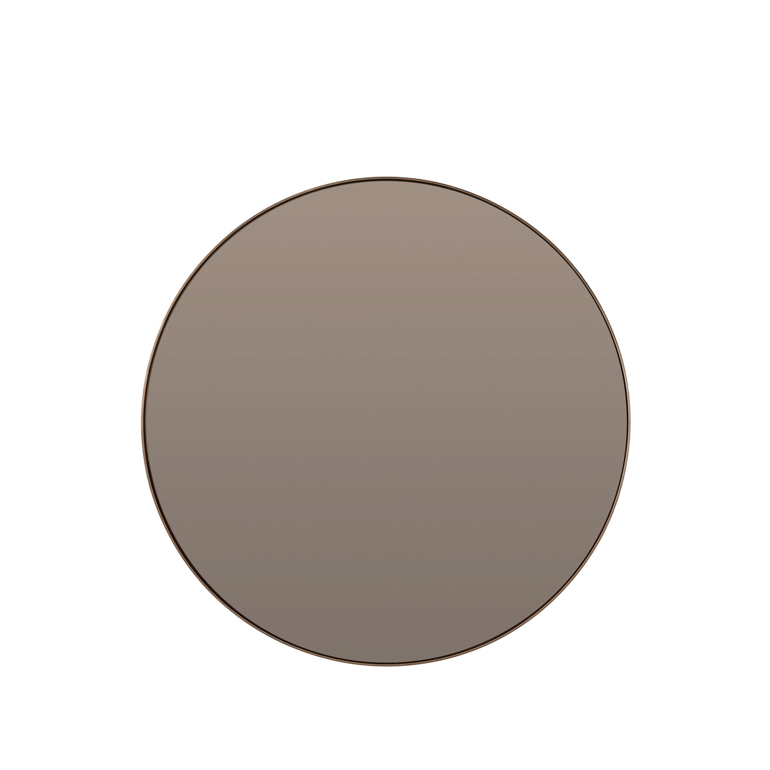 Light&living Spiegel Ø116 cm ESPEJO glas licht bruin+bruin