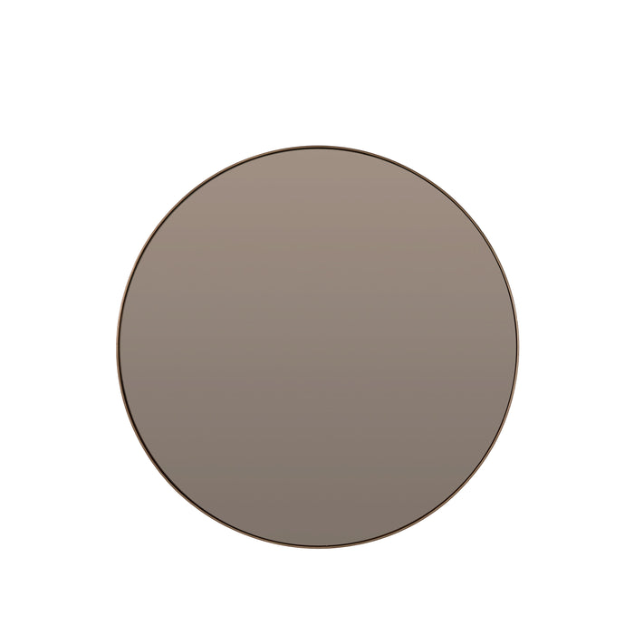 Light&living Spiegel Ø116 cm ESPEJO glas licht bruin+bruin