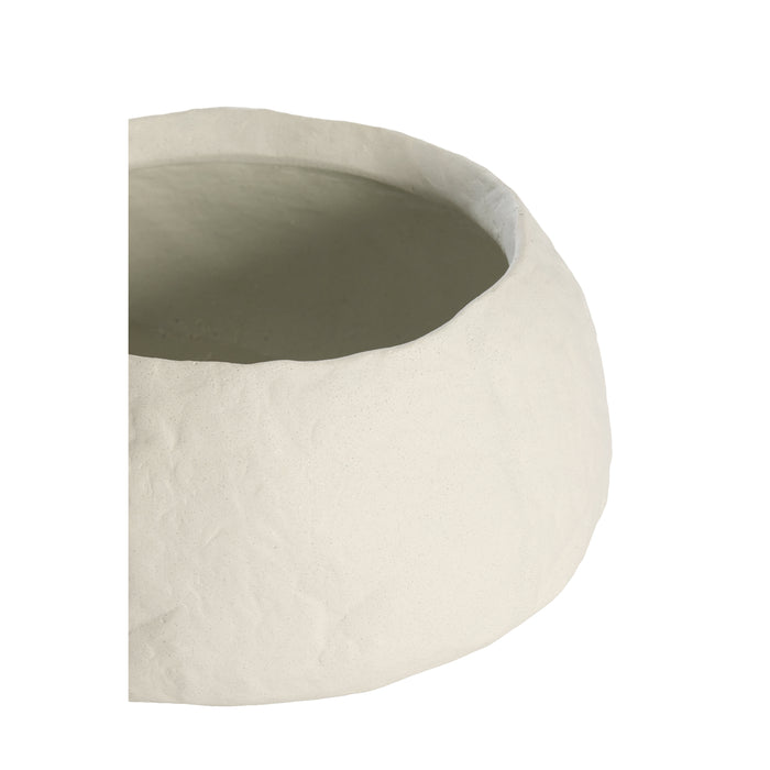 Light & Living Light&living Vaas deco Ø39x21 cm TINGRI crème