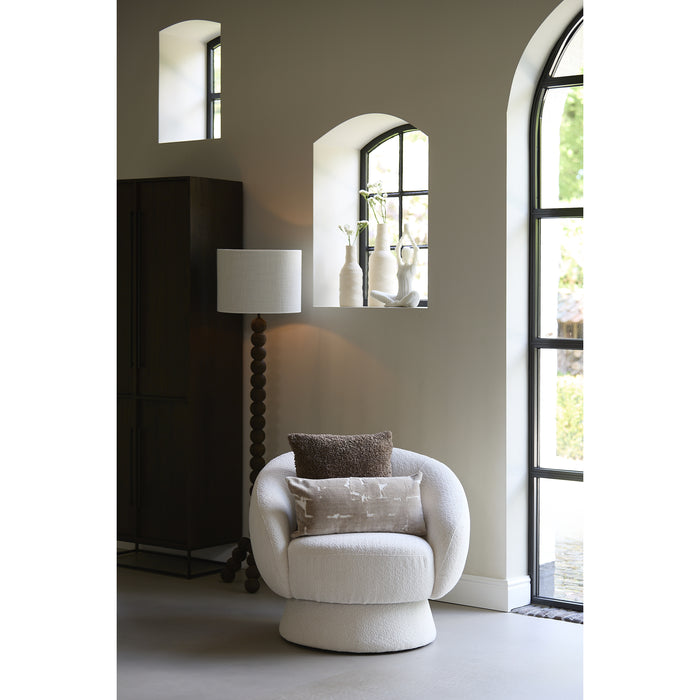 Light & Living Light&living Stoel 92x82x77 cm AVORIA bouclé crème