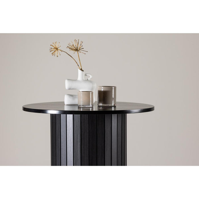Svea - Niko ronde bartafel - ø70 cm - zwart